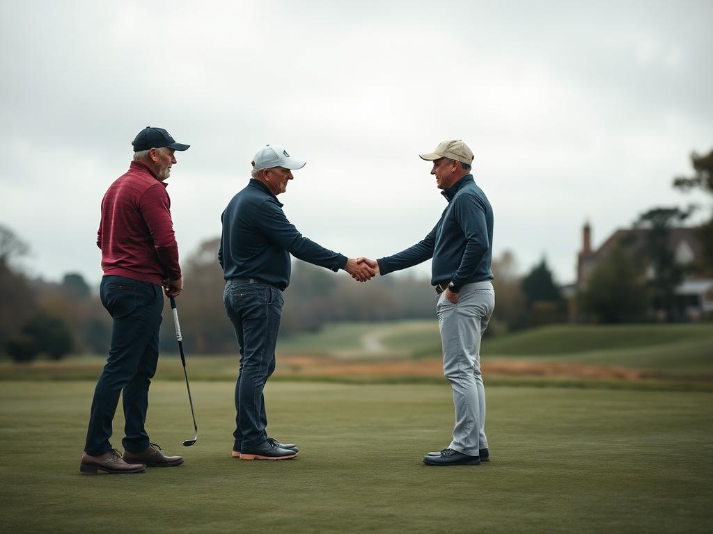 Summer Open — final green, Collingtree Park