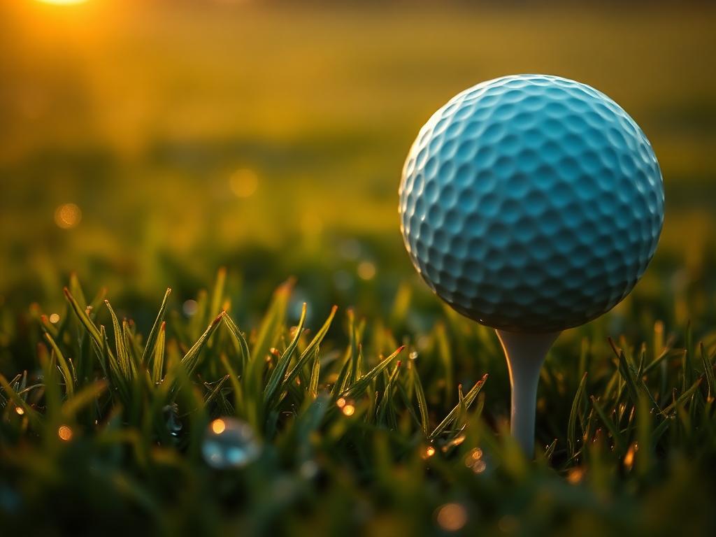 First tee at dawn, Berkhamsted